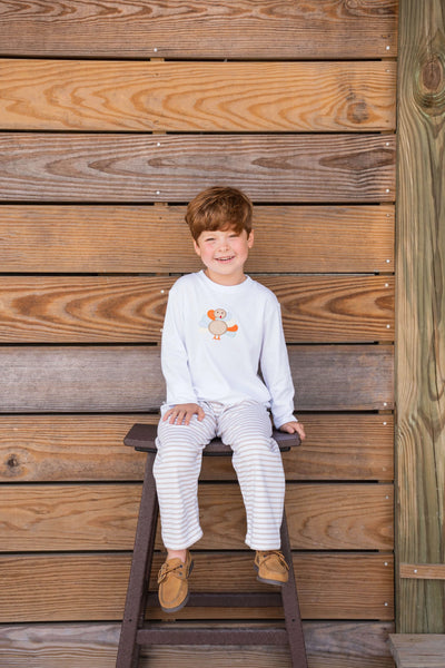 2 Piece Applique Pant Set Turkey