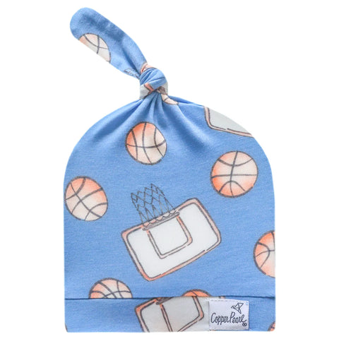Newborn Top Knot Hat- Dunk