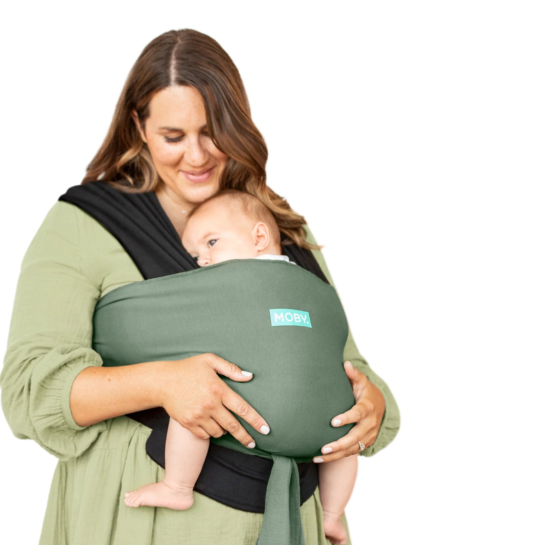 Easy-Wrap Carrier - Olive/Onyx