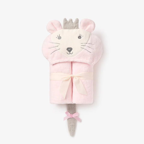 Mouse Hooded Baby Bath Wrap