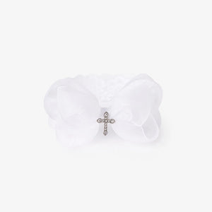 Christening Baby Girl Headband