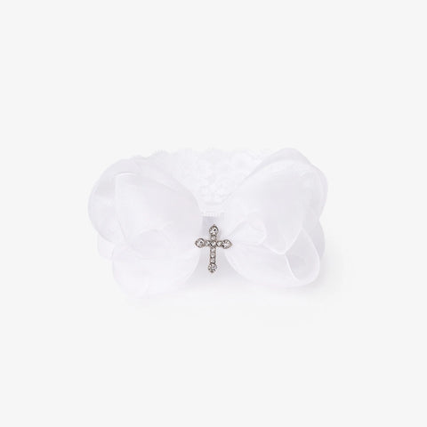 Christening Baby Girl Headband