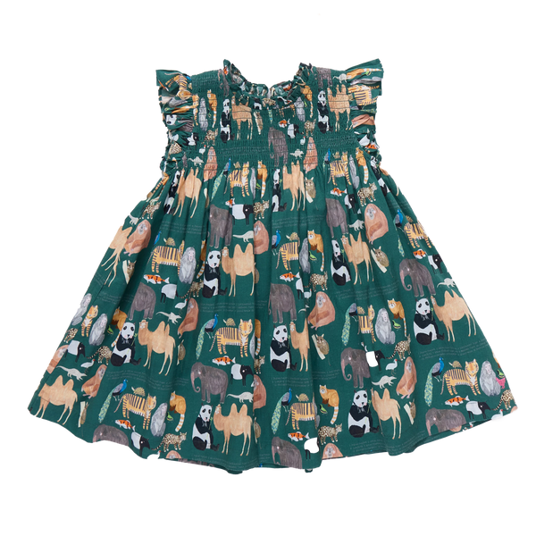 Girls Stevie Dress- Animals of Asia
