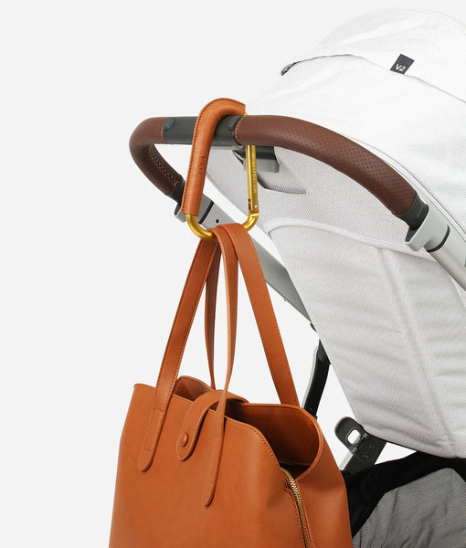 The Stroller Clip- Brown