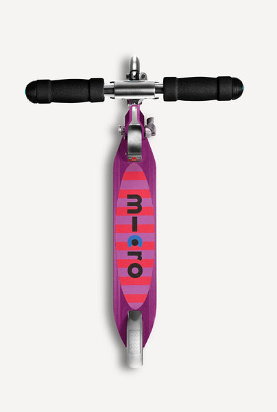 Micro Sprite Led Scooter-Purple Stripe