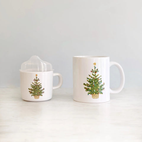 Christmas Tree Two of a Kind Cup Set