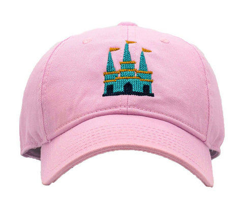 Kids Castle on Light Pink Baseball Hat