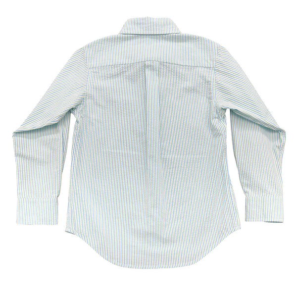 Carter Oxford Shirt Coastal Stripe Seersucker (FINAL SALE)