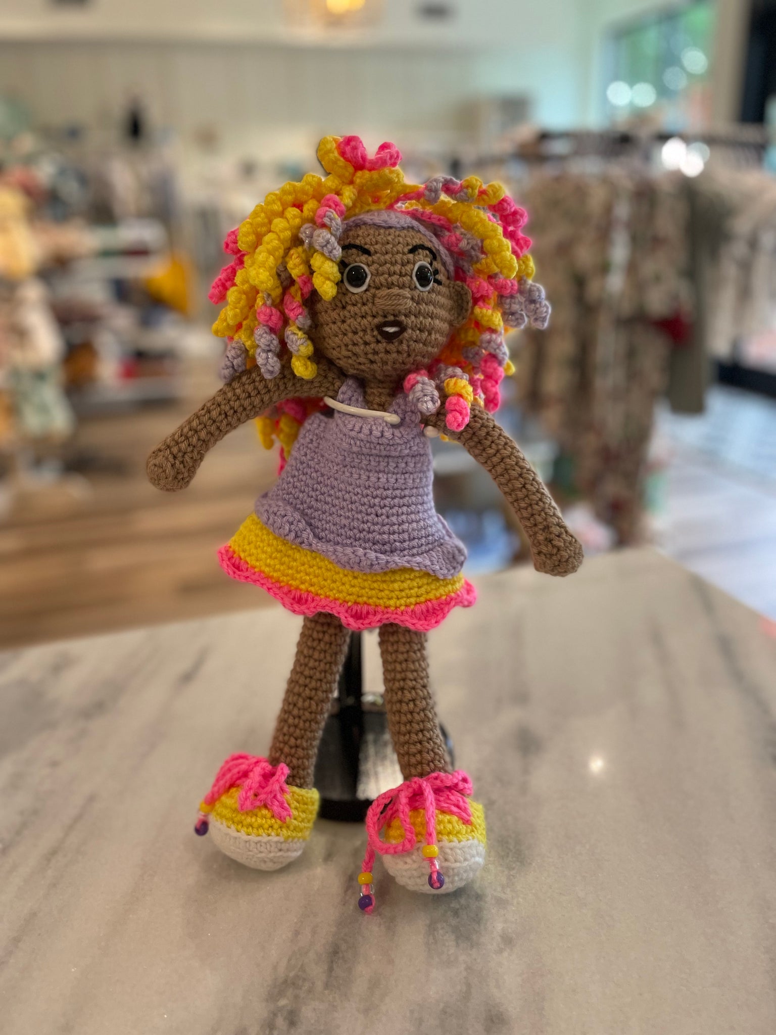 Sasha- Mini Crochet Doll