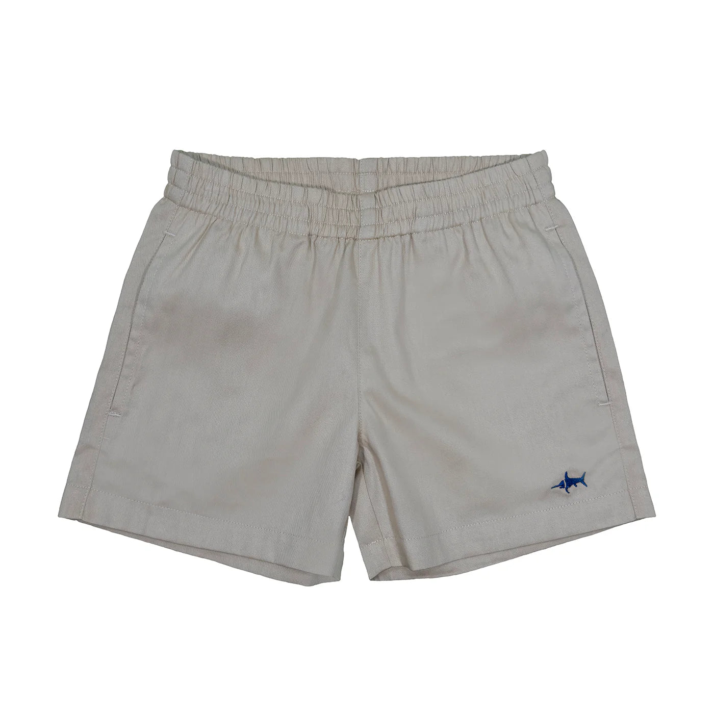 Naples Elastic Waist Shorts- Khaki