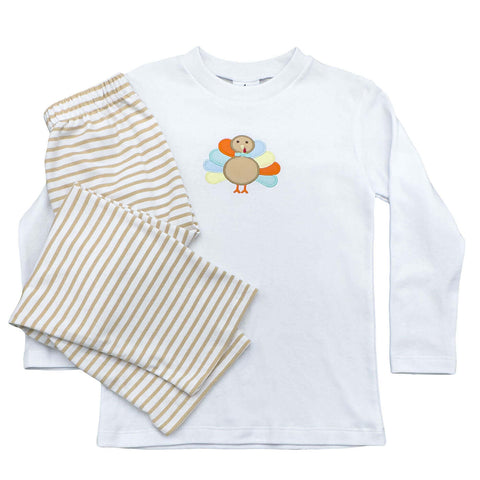 2 Piece Applique Pant Set Turkey
