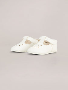 Eco Steps Baby Shoes - Mary Jane (White)