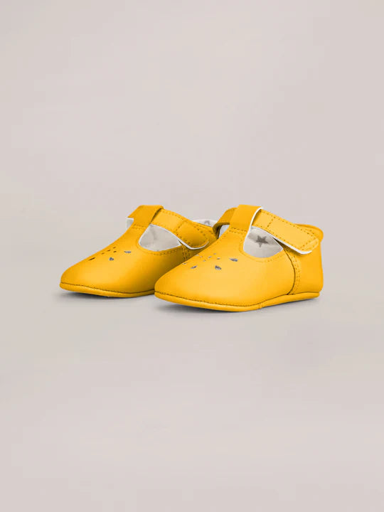 Eco Steps Baby Shoes - Mary Jane (Sunflower Yellow)