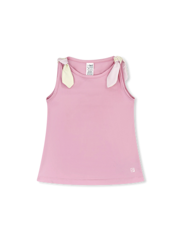 Jessica Tank- Cotton Candy Pink, Sunshine Yellow Ministripe