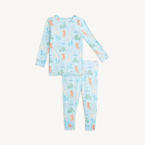 Magnetic PJ Set- Blue Party Animals Glow In The Dark