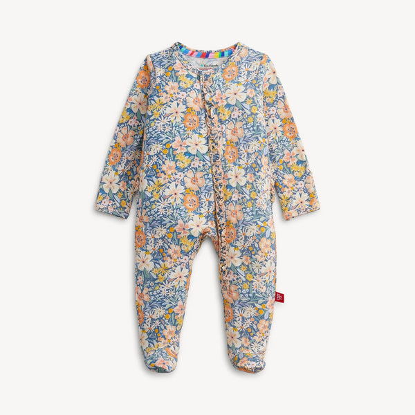 Flora Magnetic Modal Ruffle Footie