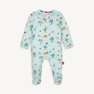 central bark modal magnetic footie
