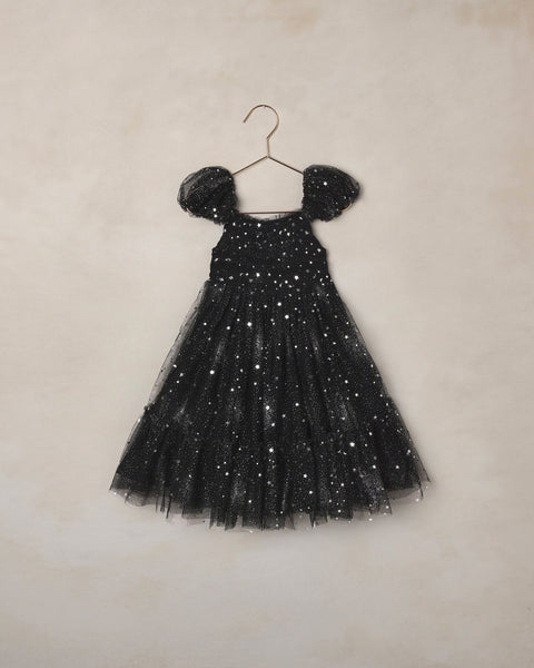 Clara Dress Silver Stars