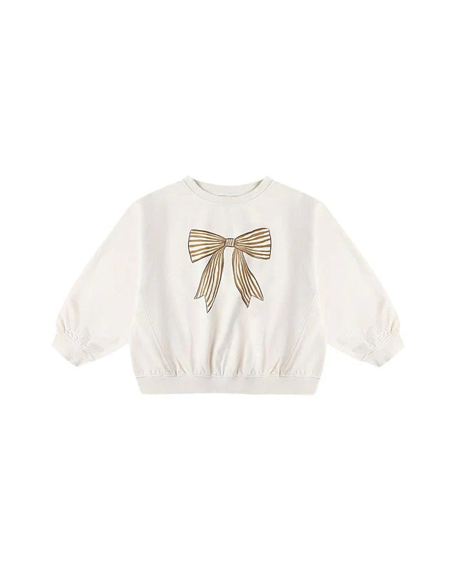Oversized Sweatshirt || Bow