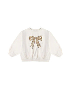 Oversized Sweatshirt || Bow