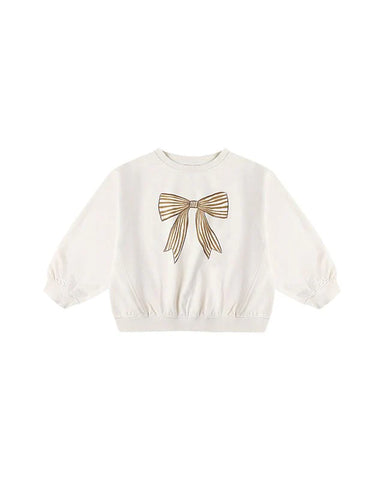 Oversized Sweatshirt || Bow
