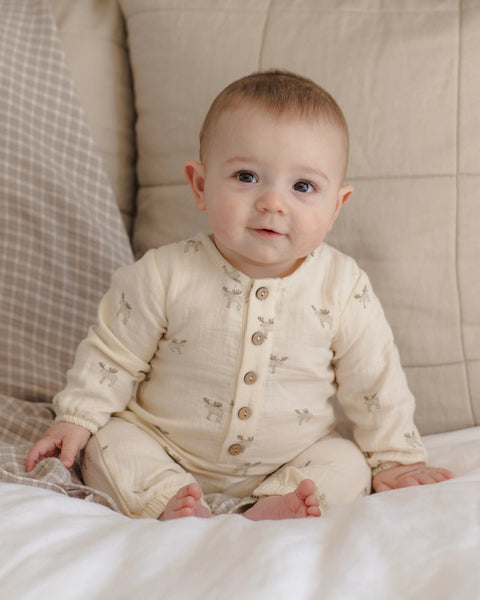 Woven Jumpsuit Moose