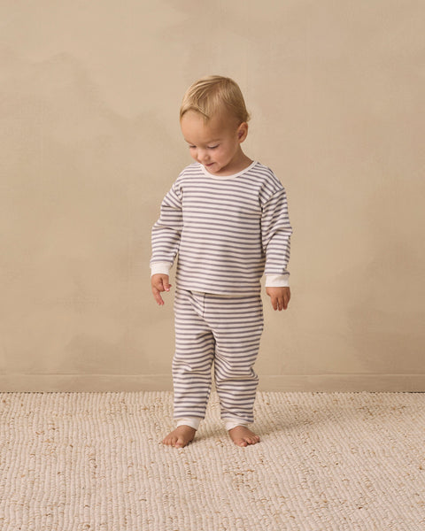 Cozy Stripe Slate Stripe