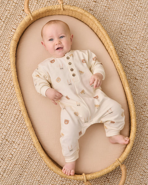 Relaxed Fleece Jumpsuit Critters