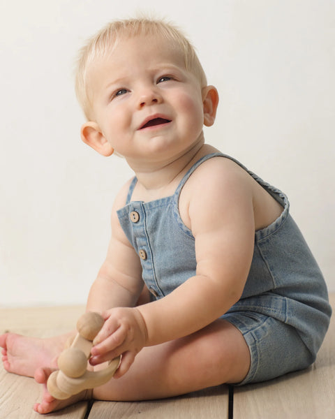 Oakley Romper || Chambray