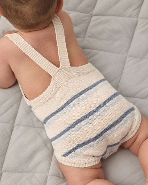 Tatum Romper Ocean Stripe