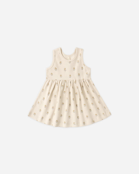 Ribbed Tank Dress Buttercup