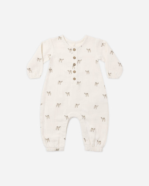 Woven Jumpsuit Moose