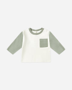 Long Sleeve Raglan Tee || Fern
