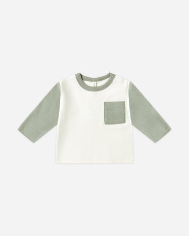 Long Sleeve Raglan Tee || Fern