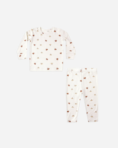 Bamboo Pajama Set || Pumpkins