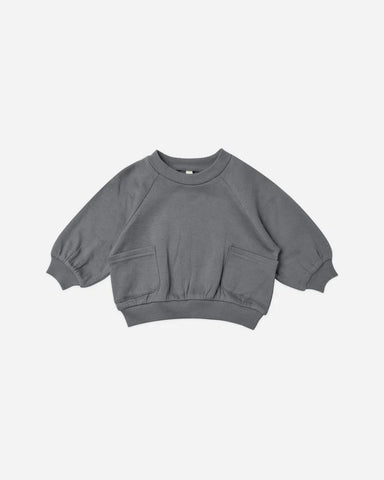 pocket sweatshirt || navy (FINAL SALE)