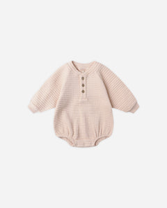 Henley Bubble Romper || Antique