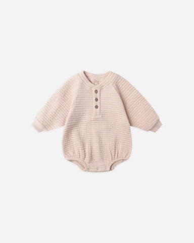 Henley Bubble Romper || Antique
