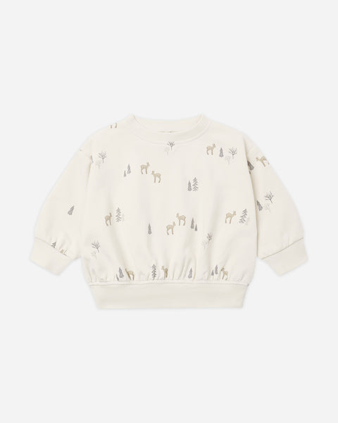 Relaxed Sweatshirt Deer