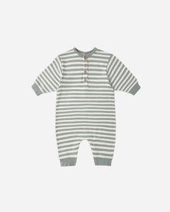 Relaxed Jumpsuit || Blue Stripe