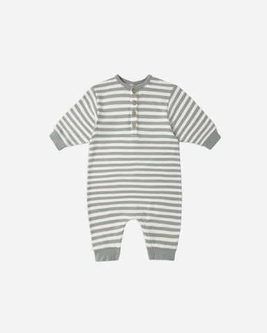 Relaxed Jumpsuit || Blue Stripe