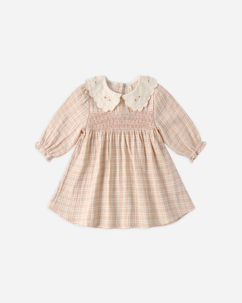 Callie Dress || Pink Plaid