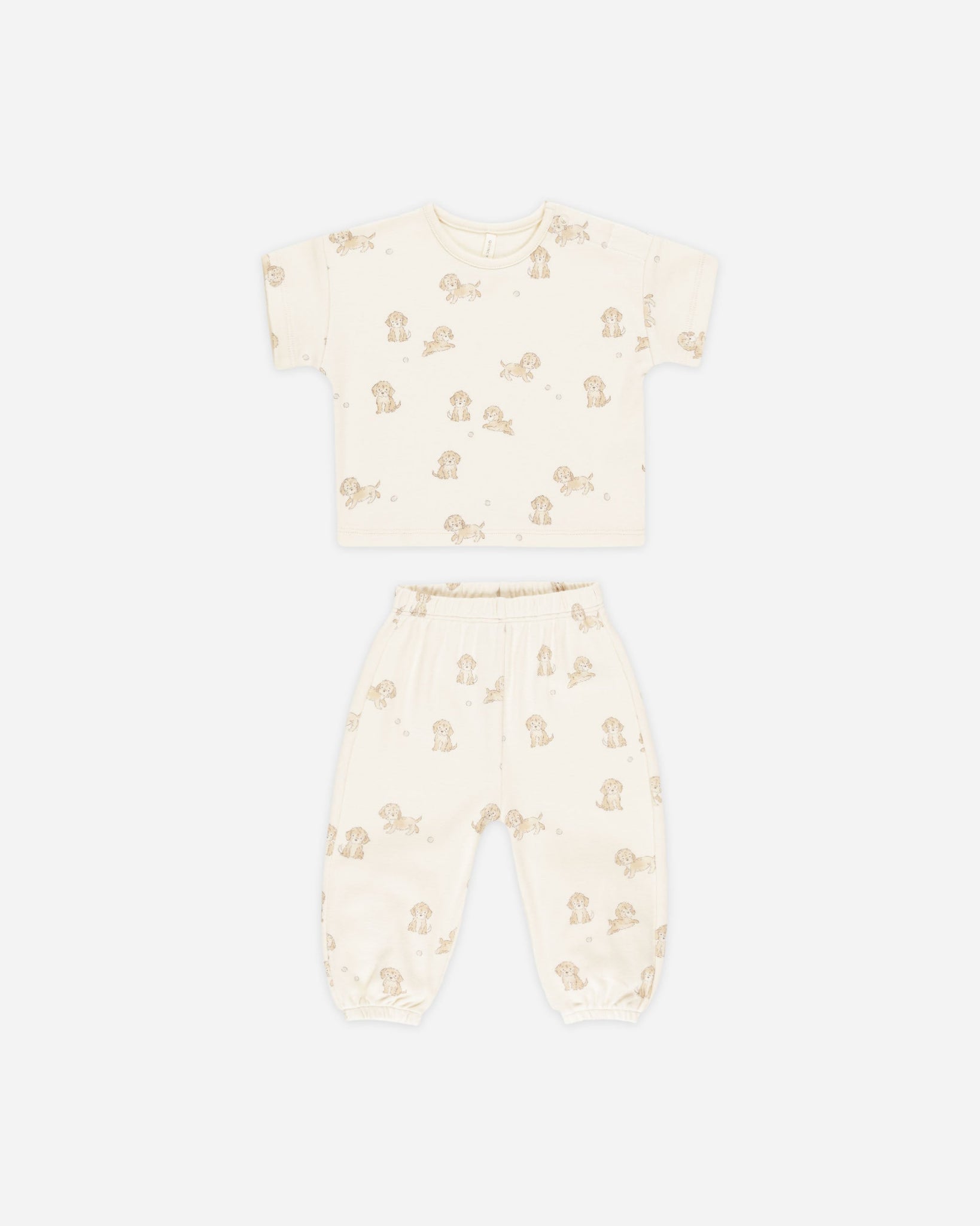 Jersey Tee + Pant Set || Puppies