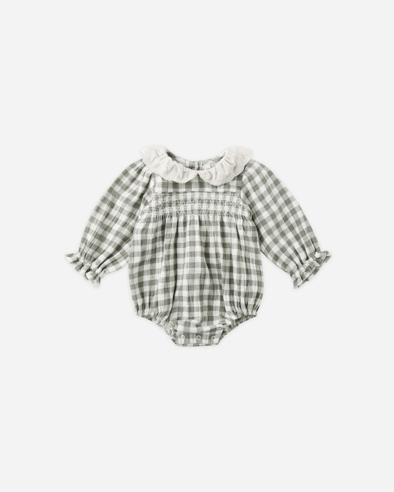 Callie Romper || Forest Check
