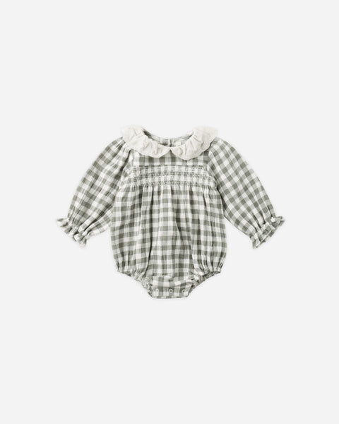 Callie Romper || Forest Check