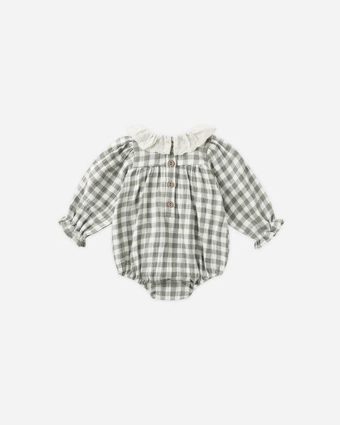 Callie Romper || Forest Check