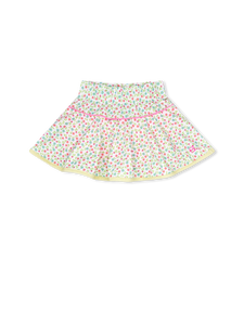Quinn Skort - Petal Pop Floral, Sunshine Yellow, Flamingo Pink (FINAL SALE)