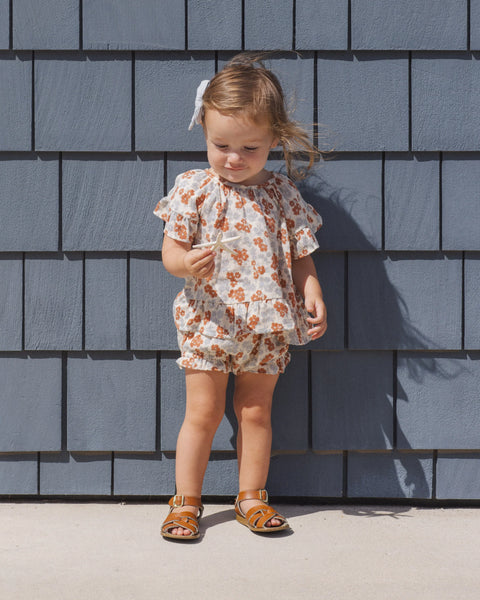 Butterfly Top & Bloomer Set Americana Floral