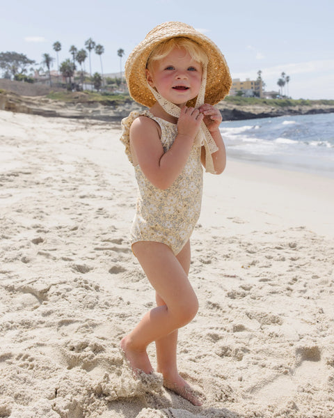 Scrunch One-Piece || Lemon Meadow