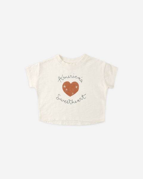 Boxy Tee Americas Sweetheart